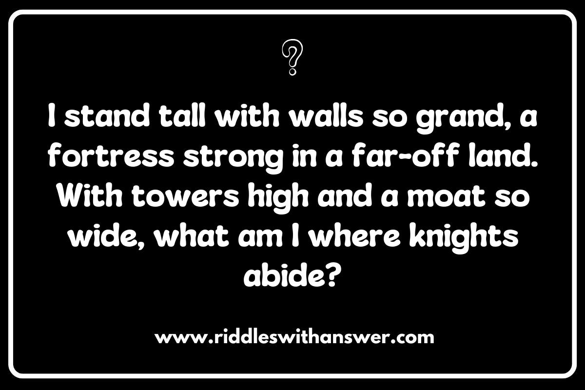 The Evolution of Knight and Castle Riddles: From Medieval Times to Modern Day The Evolution of Knight and Castle Riddles: From Medieval Times to Modern Day