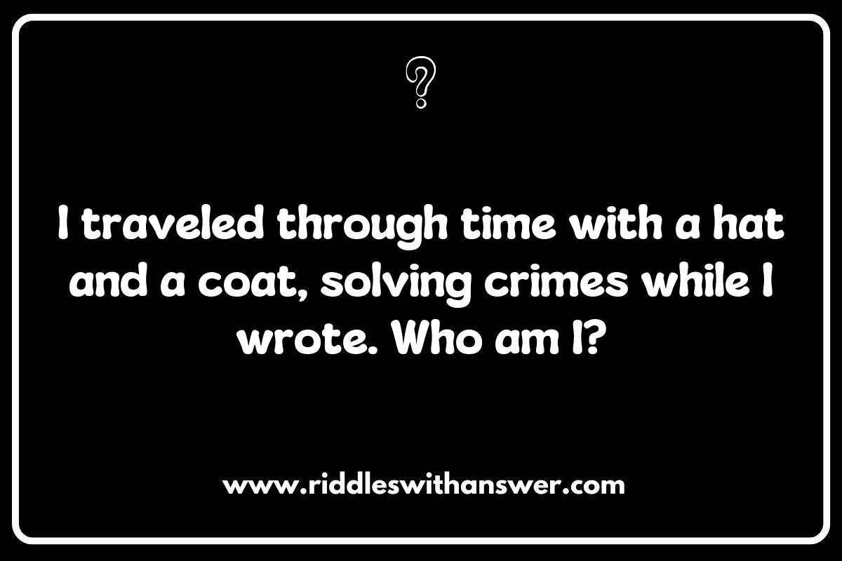 The Influence of Classic Literature on Time-Traveling Detective Mystery Riddles The Influence of Classic Literature on Time-Traveling Detective Mystery Riddles