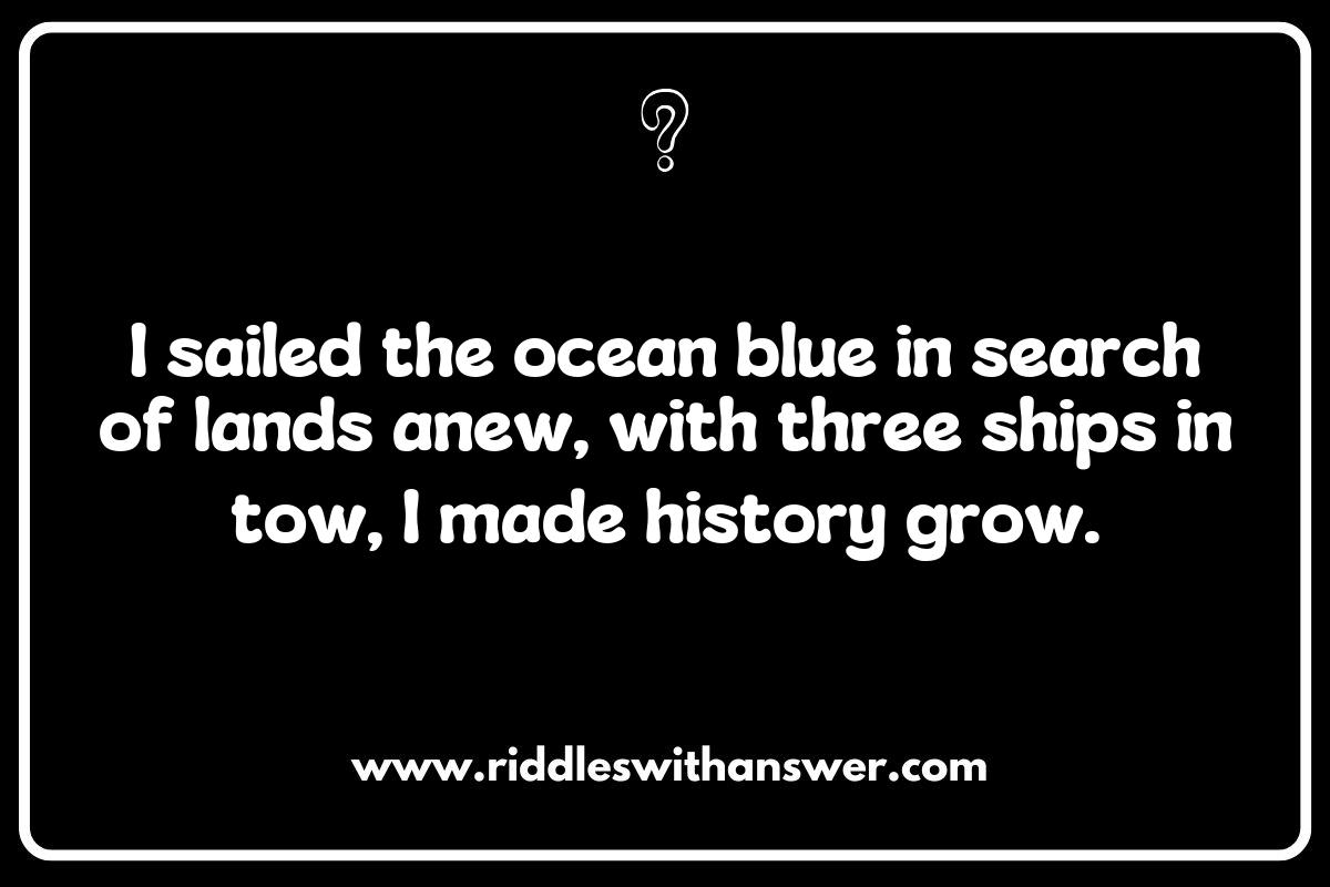 The Legacy of Exploration: Riddles Reflecting on the Impact of Legendary Explorers The Legacy of Exploration: Riddles Reflecting on the Impact of Legendary Explorers