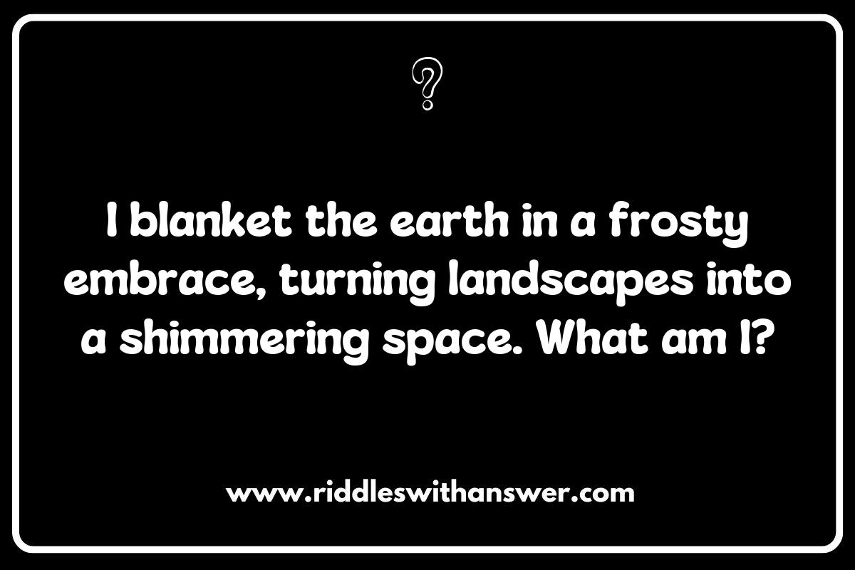 The Magic of Winter: Engaging Seasons Riddles for Cold Days The Magic of Winter: Engaging Seasons Riddles for Cold Days