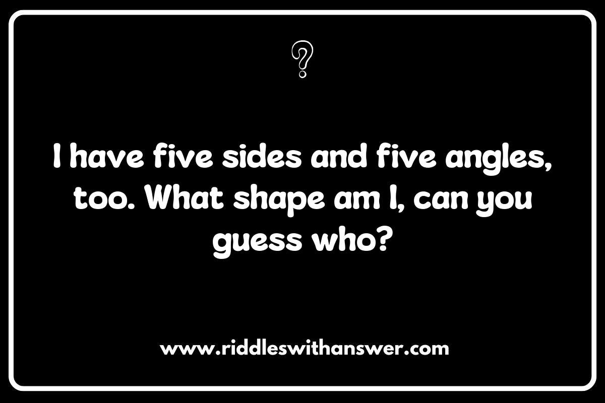 The Mysterious Pentagon: Riddles That Challenge Your Shape Knowledge The Mysterious Pentagon: Riddles That Challenge Your Shape Knowledge