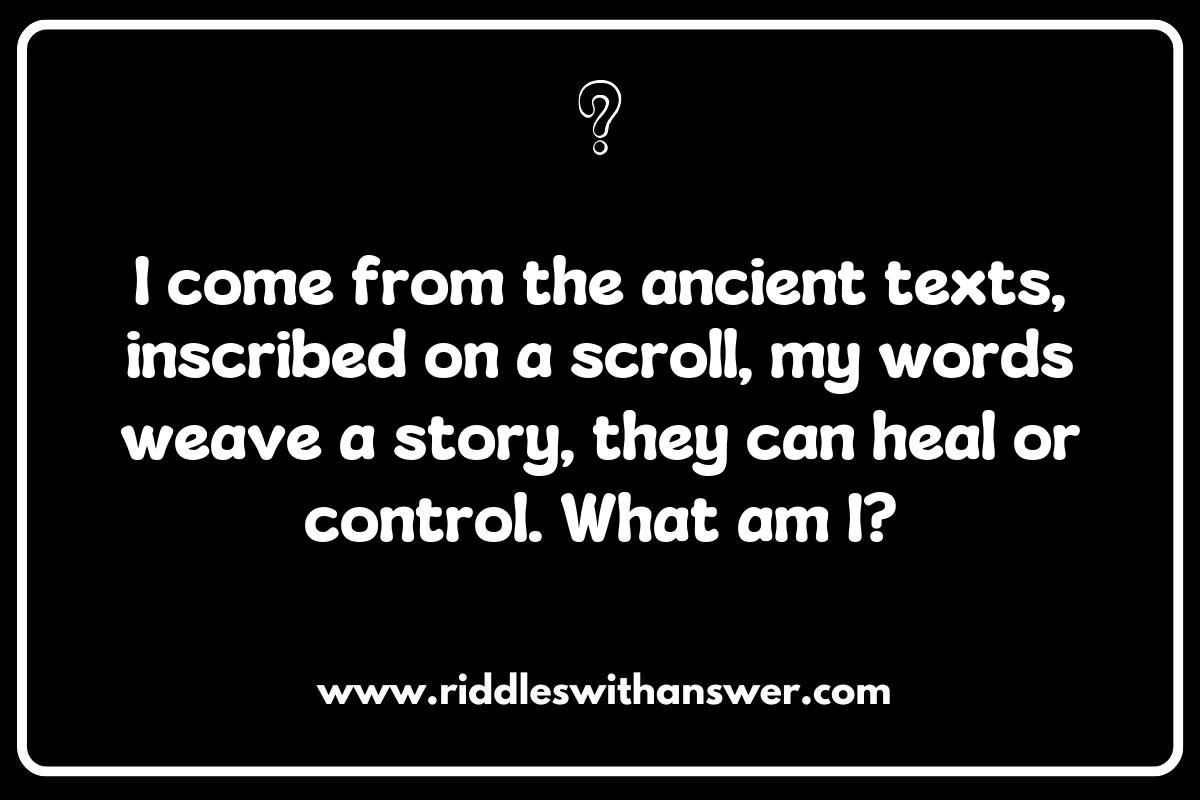 The Origins of Magic Spells Riddles: A Historical Perspective The Origins of Magic Spells Riddles: A Historical Perspective