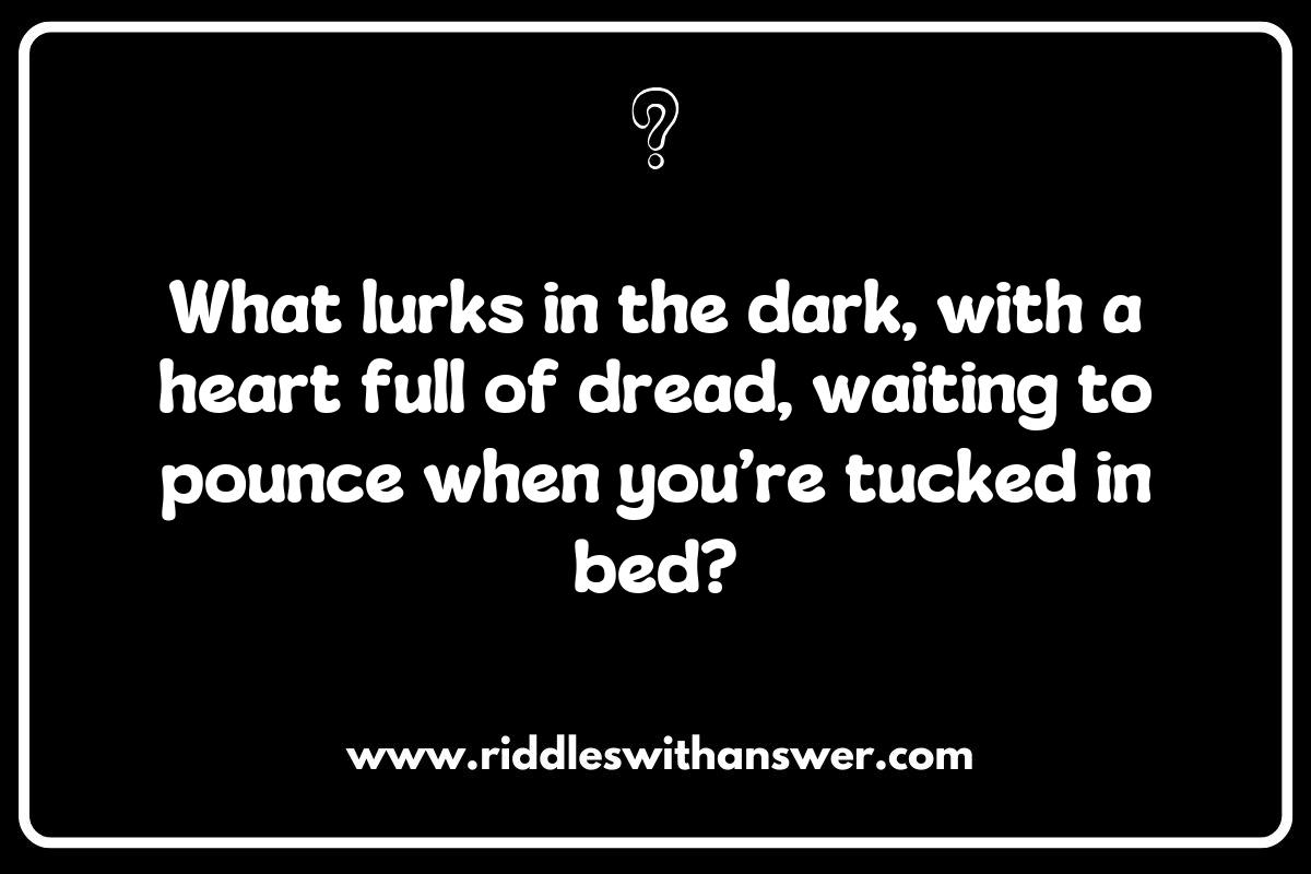 The Psychology Behind Fear: Why Monster in the Shadows Riddles Captivate Us The Psychology Behind Fear: Why Monster in the Shadows Riddles Captivate Us