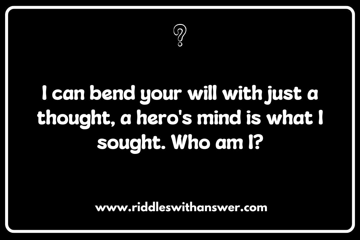 The Psychology Behind Mind-Control Superhero Riddles: Why They Fascinate Us The Psychology Behind Mind-Control Superhero Riddles: Why They Fascinate Us