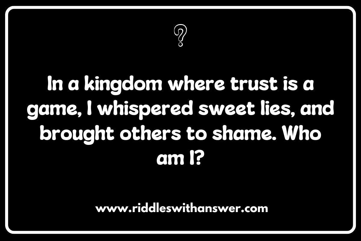 The Role of Betrayal: Riddles Centered on Fairy Tale Villainy The Role of Betrayal: Riddles Centered on Fairy Tale Villainy