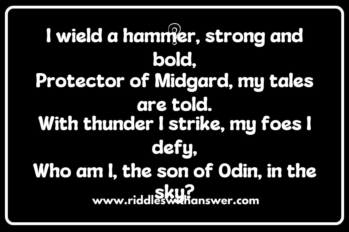 The Role of Gods and Goddesses in Norse Mythology Riddles The Role of Gods and Goddesses in Norse Mythology Riddles
