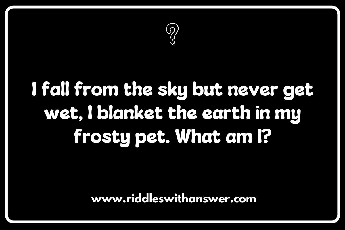 The Science Behind Snow: Clever Riddles Inspired by Frozen Phenomena The Science Behind Snow: Clever Riddles Inspired by Frozen Phenomena