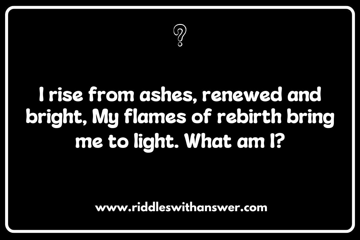 The Symbolism of the Phoenix in Riddles The Symbolism of the Phoenix in Riddles