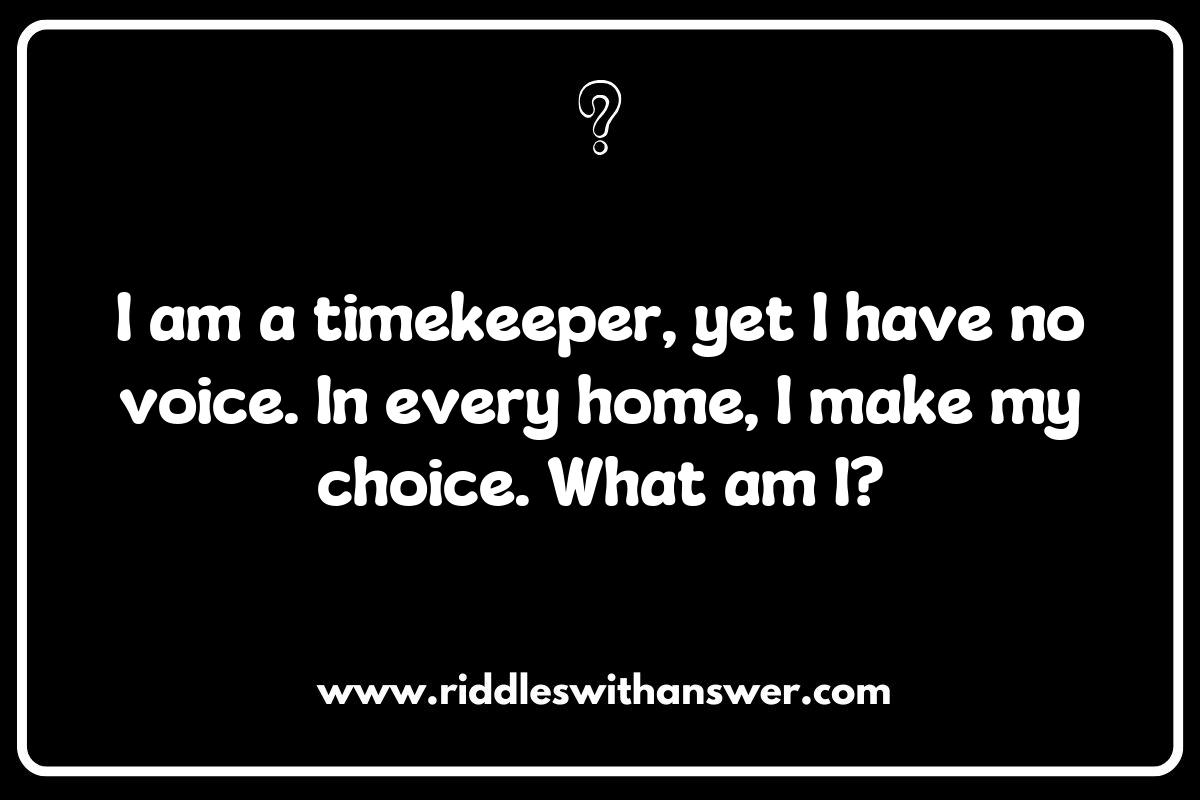 Tick-Tock! Engaging Riddles about Time Changes and Their Meaning Tick-Tock! Engaging Riddles about Time Changes and Their Meaning