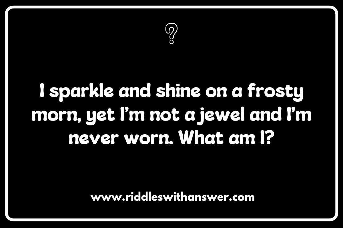 Top 10 Frosty Morning Riddles for Family Fun Top 10 Frosty Morning Riddles for Family Fun