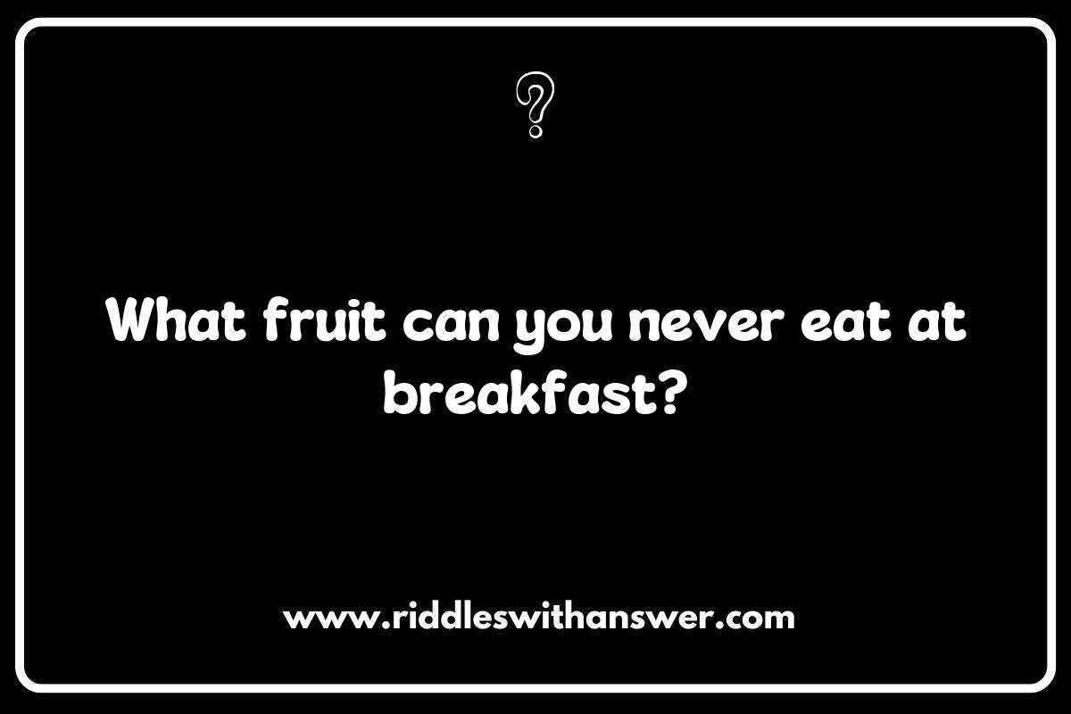 Top 10 Funny Fruit Riddles for Kids and Adults Top 10 Funny Fruit Riddles for Kids and Adults