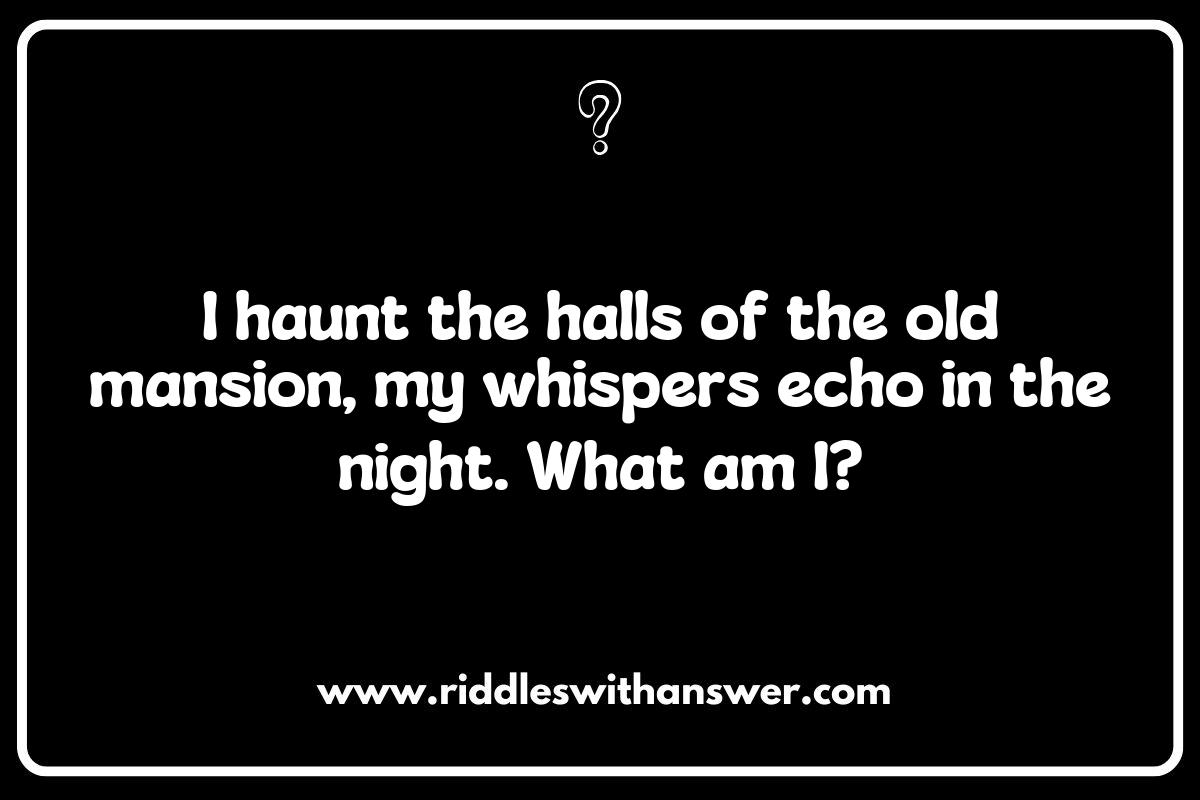 Top 10 Spooktacular Ghost Riddles for Halloween Fun Top 10 Spooktacular Ghost Riddles for Halloween Fun