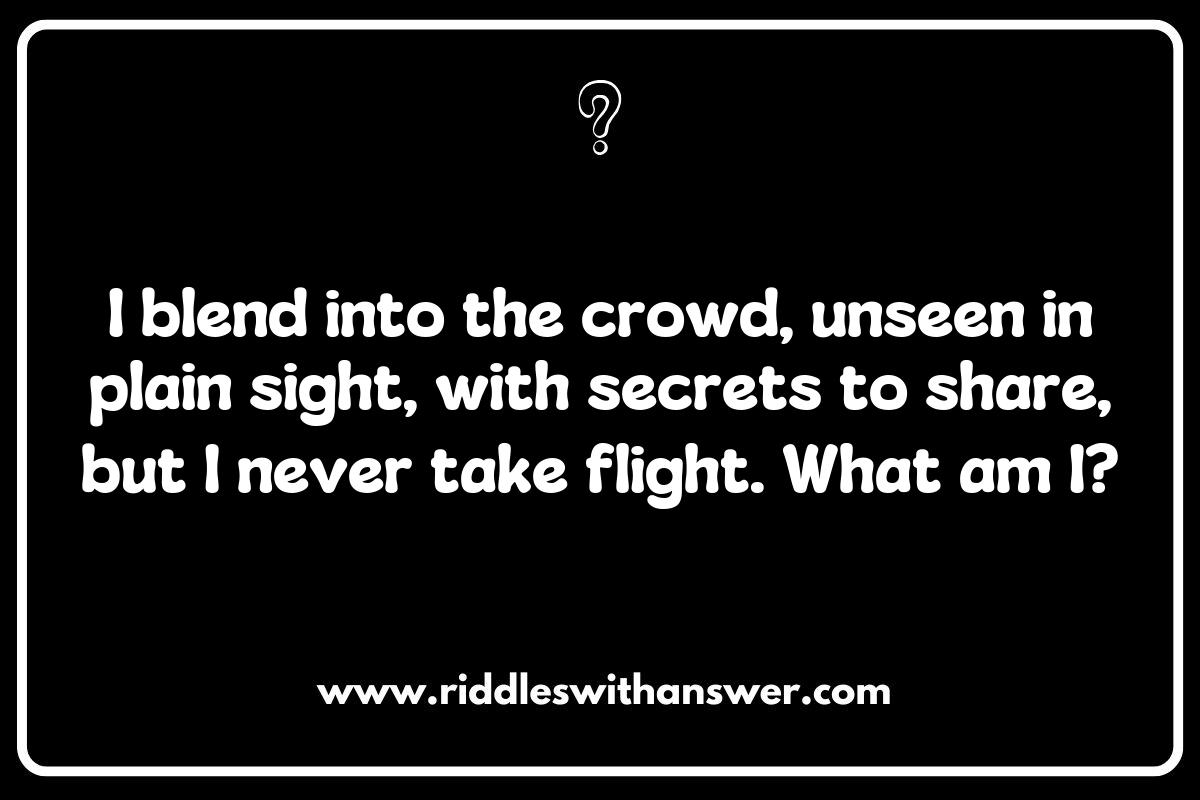Top 10 Undercover Spies Riddles to Challenge Your Mind and Wit Top 10 Undercover Spies Riddles to Challenge Your Mind and Wit