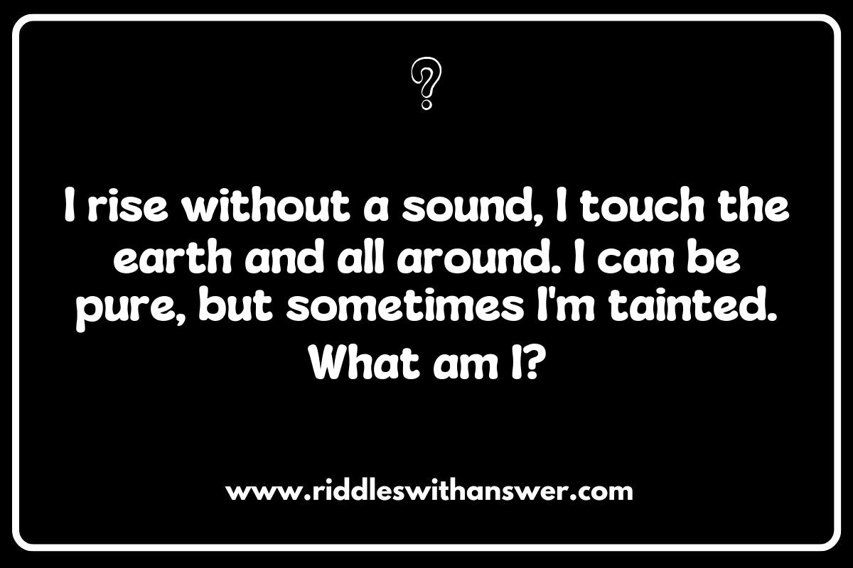 Understanding Clean Air and Water Riddles for Environmental Awareness Understanding Clean Air and Water Riddles for Environmental Awareness