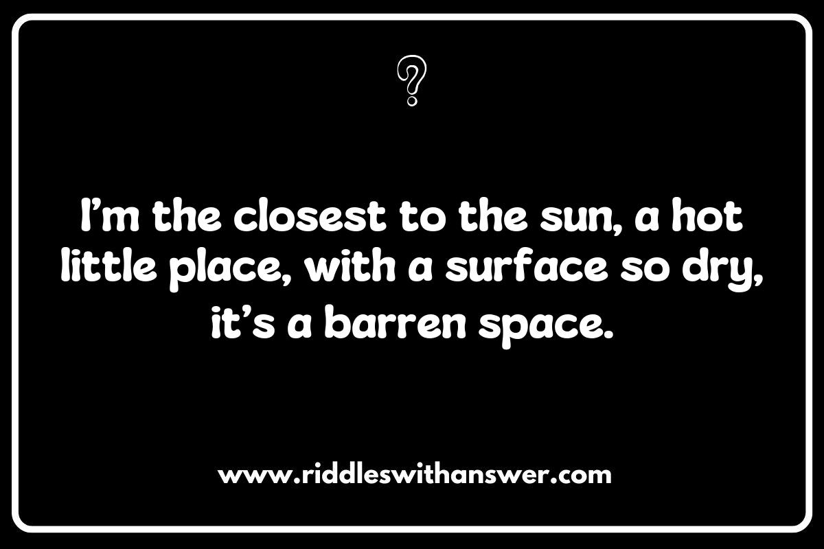 Understanding the Unique Characteristics of Planets in the Solar System Riddles Understanding the Unique Characteristics of Planets in the Solar System Riddles