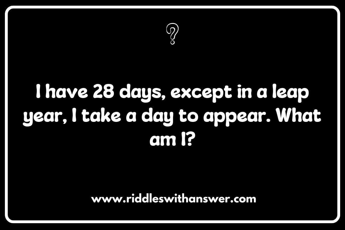Unique Calendar Riddles for Every Month: Test Your Knowledge Unique Calendar Riddles for Every Month: Test Your Knowledge