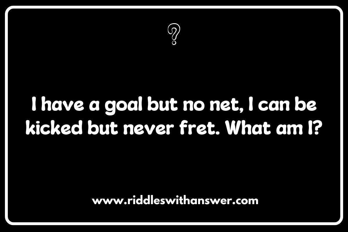 Unique Soccer Riddles to Challenge Your Friends Unique Soccer Riddles to Challenge Your Friends