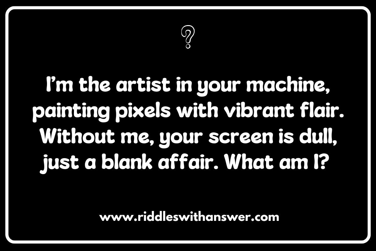Unmasking the Graphics Card: Creative Riddles for Tech Enthusiasts Unmasking the Graphics Card: Creative Riddles for Tech Enthusiasts