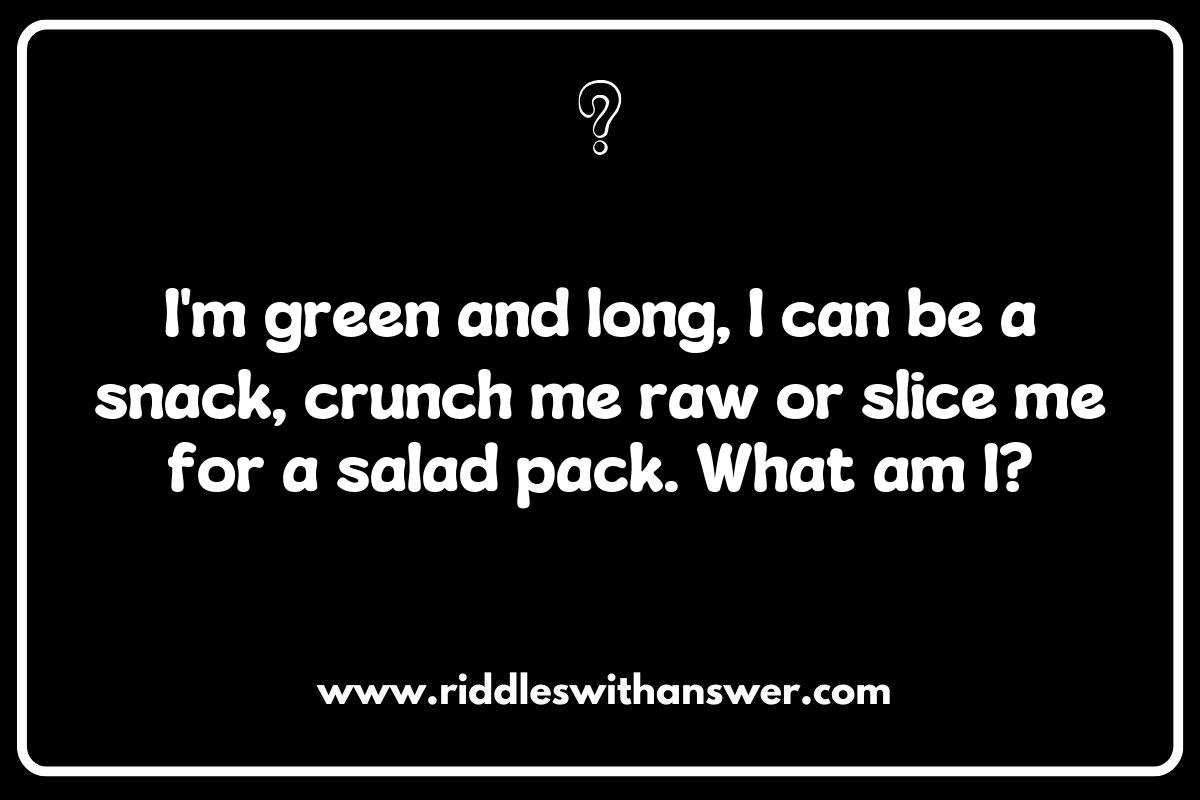 Vegetable Riddles to Promote Healthy Eating Habits in Kids Vegetable Riddles to Promote Healthy Eating Habits in Kids
