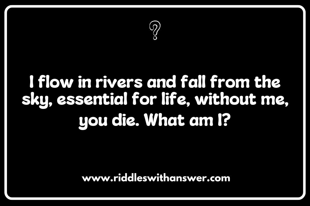 Water Whimsies: Riddles that Celebrate the Essence of Life Water Whimsies: Riddles that Celebrate the Essence of Life