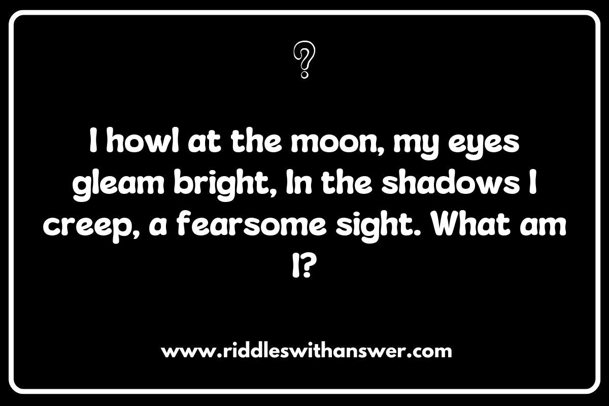 Werewolf Riddles for Kids: Spooky Yet Safe Fun Werewolf Riddles for Kids: Spooky Yet Safe Fun
