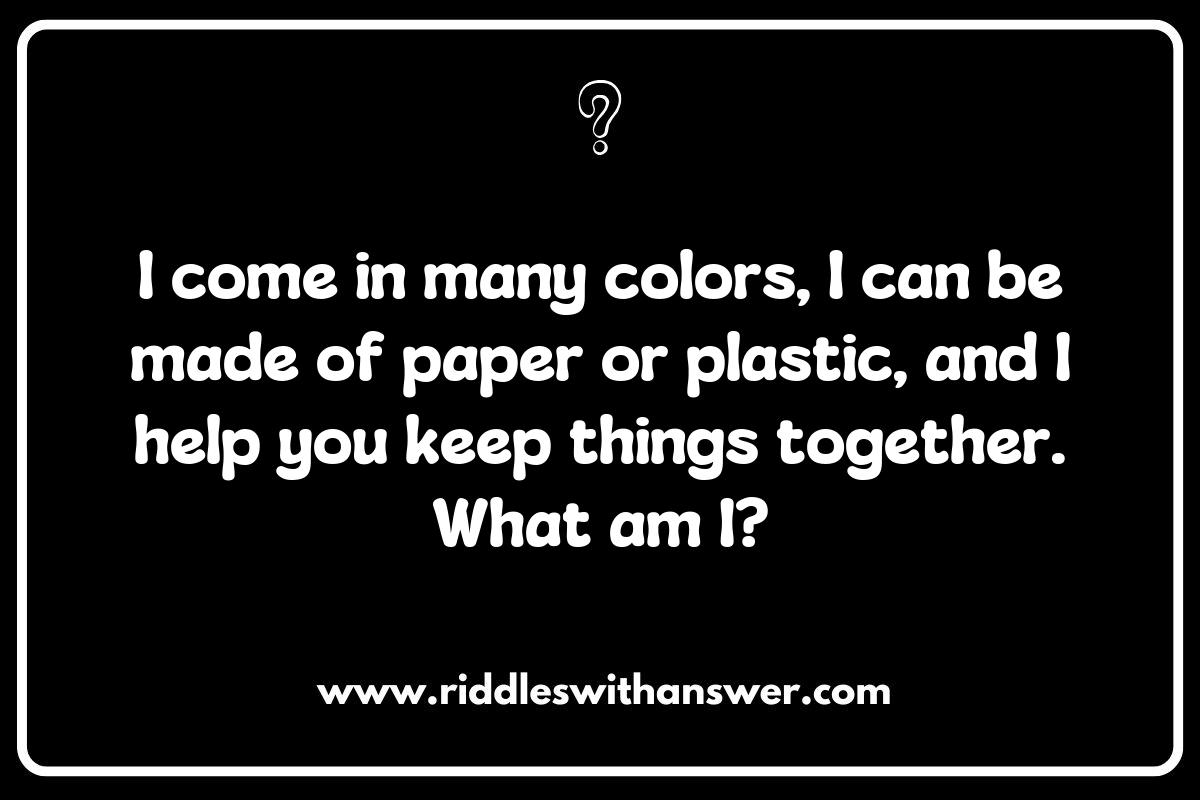 What Am I Riddles: A Tool for Enhancing Communication Skills What Am I Riddles: A Tool for Enhancing Communication Skills