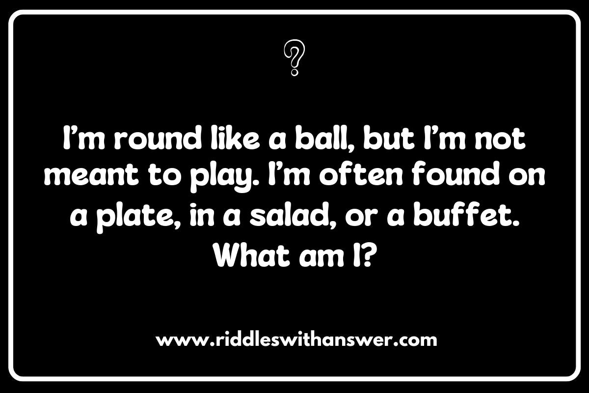 What is It Food Riddles: A Delicious Addition to Educational Activities What is It Food Riddles: A Delicious Addition to Educational Activities