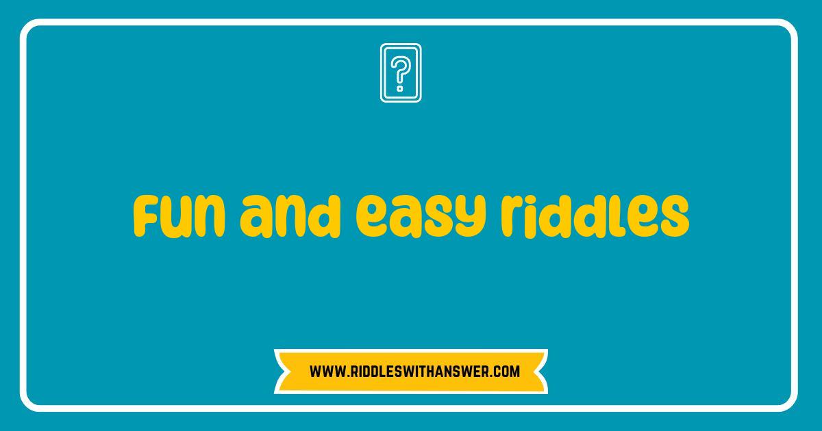 Best Fun and Easy Riddles to Challenge Your Brain and Share with Friends Best Fun and Easy Riddles to Challenge Your Brain and Share with Friends