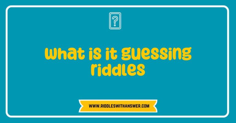 Colorful illustration of a person pondering over a riddle, with thought bubbles showcasing popular guessing riddles like 'What has keys but can't open locks?' and 'I speak without a mouth and hear without ears. What am I?' This image captures the essence of engaging in guessing riddles, stimulating
