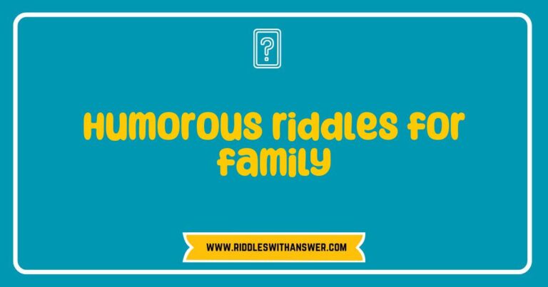 Family gathered around laughing while solving humorous riddles, showcasing a collection of funny riddles for family fun, engaging everyone's creativity and wit during game night.
