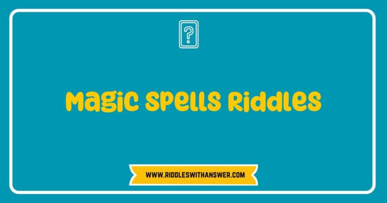 An enchanting scene featuring an ancient spellbook opened to a page filled with intricate magic spells riddles, surrounded by mystical symbols and glowing orbs. The image captures the essence of magical wordplay, inviting viewers to solve riddles that unlock the secrets of spellcasting. Ideal for anyone interested in the
