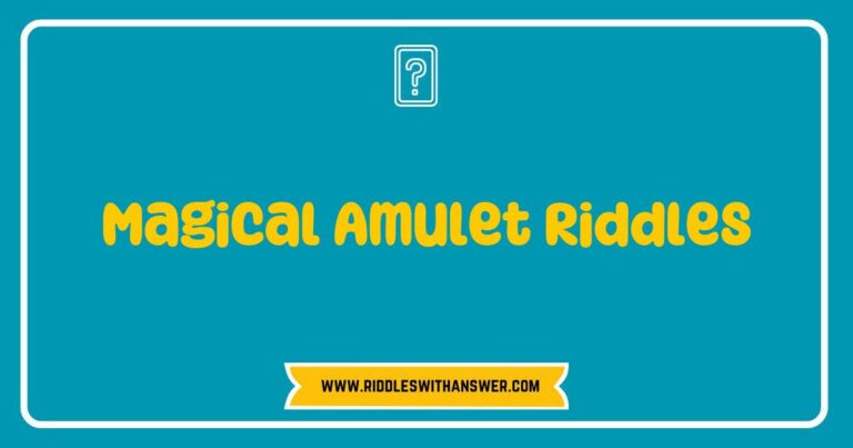 An enchanting display of a magical amulet surrounded by intricate riddles, featuring symbols and mystical designs that evoke the mystery of ancient lore. This captivating image illustrates the essence of 'Magical Amulet Riddles', showcasing the charm and allure of riddles that unlock secrets and adventures, perfect for
