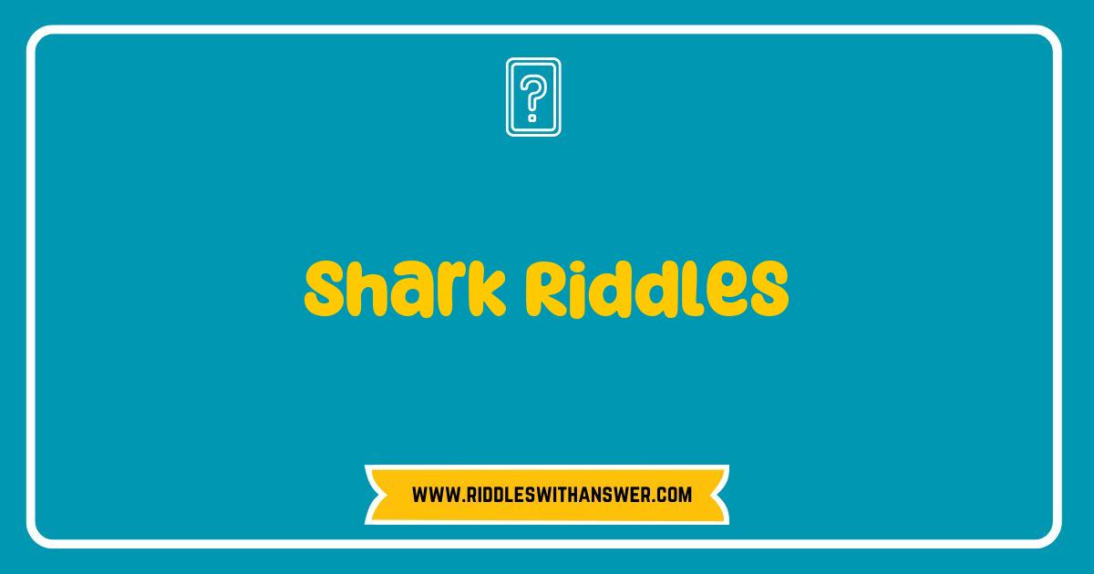 Best Shark Riddles That Will Test Your Ocean Knowledge and Make You Smile Best Shark Riddles That Will Test Your Ocean Knowledge and Make You Smile