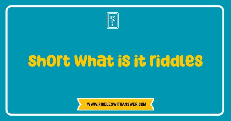 Short what is it riddles featuring playful illustrations of common objects, such as a clock, a key, and a book, designed to engage and challenge the mind. These clever and concise riddles are perfect for kids and adults alike, providing fun and entertainment while enhancing critical thinking skills. Explore the