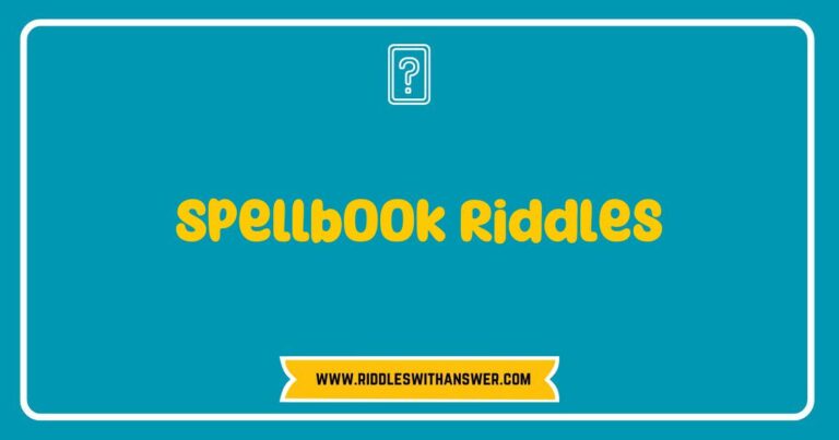 An enchanting spellbook opened to a page filled with intricate illustrations and whimsical spellbook riddles, featuring clever wordplay and magical symbols. The image showcases a quill and inkpot beside the spellbook, inviting readers to solve riddles that unlock mystical secrets and spells. Discover the wonders of fantasy