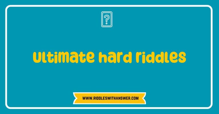 Ultimate hard riddles collection featuring brain-teasers like 'The Man in the Bar' and 'The Missing Dollar Riddle', designed to challenge your critical thinking and problem-solving skills. This image showcases an intriguing assortment of perplexing puzzles that are perfect for riddle enthusiasts looking to test their wits