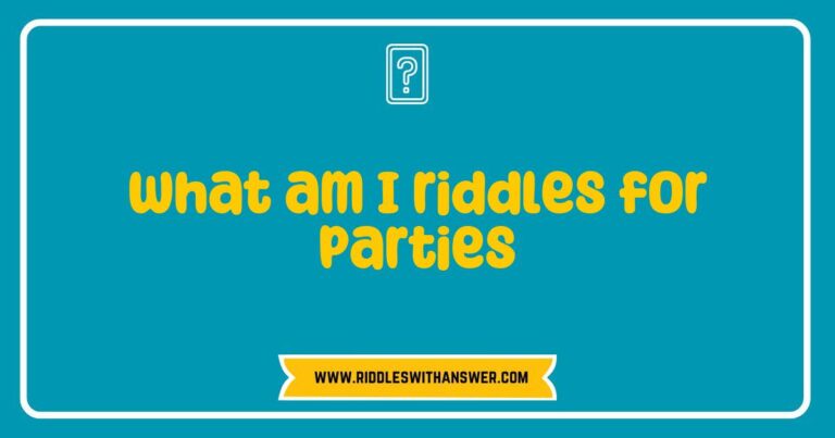 Engaging group of friends at a lively party, laughing and pondering over fun 'What am I' riddles, showcasing creative party games that spark conversation and entertainment. Perfect for icebreakers, these riddles challenge guests to guess the answers while enhancing the festive atmosphere.