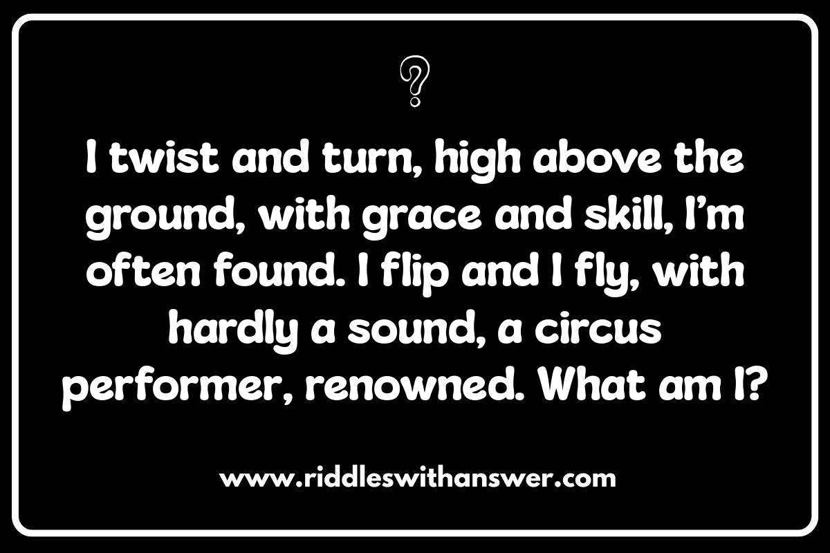Acrobatic Acts: Tricky Circus Riddles to Solve Acrobatic Acts: Tricky Circus Riddles to Solve