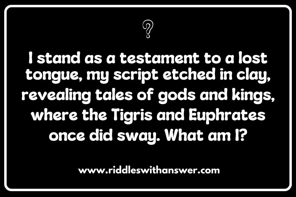 Ancient Civilizations Riddles: A Journey Through Time and Mystery Ancient Civilizations Riddles: A Journey Through Time and Mystery