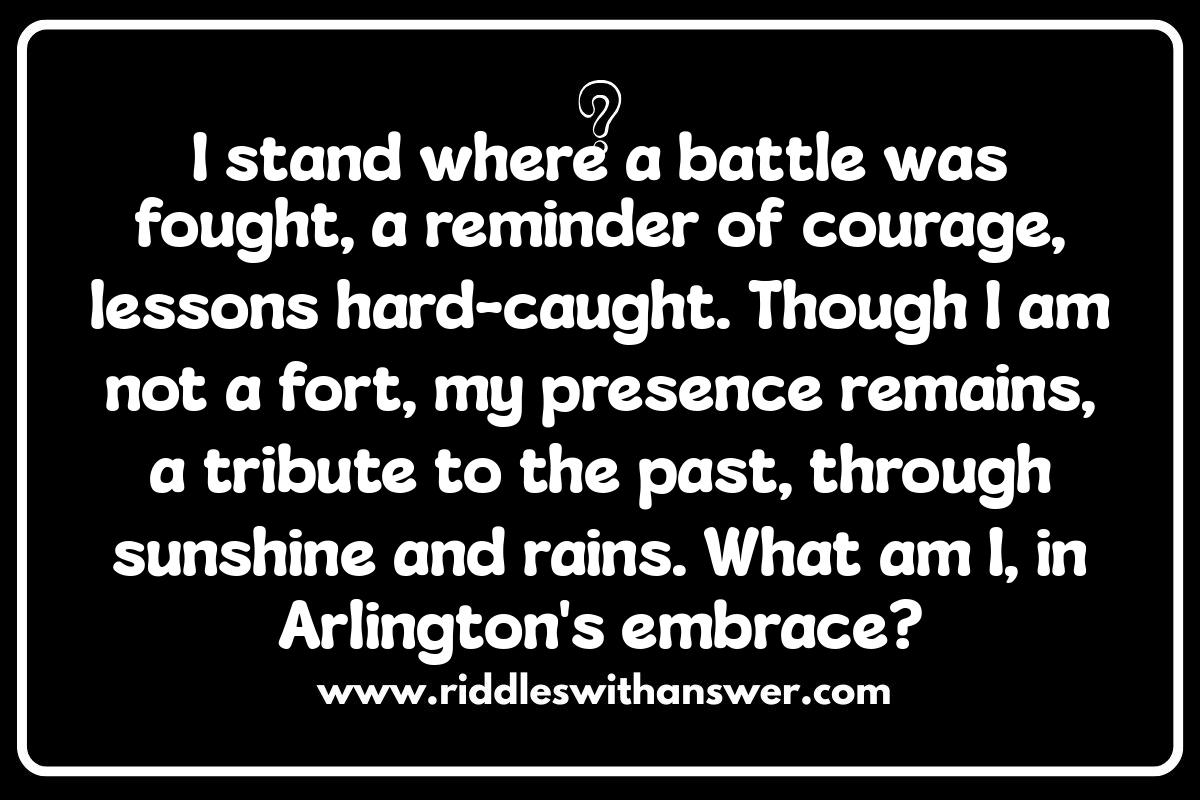 Arlington Riddles: Engaging with Nature's Quirky Questions Arlington Riddles: Engaging with Nature's Quirky Questions