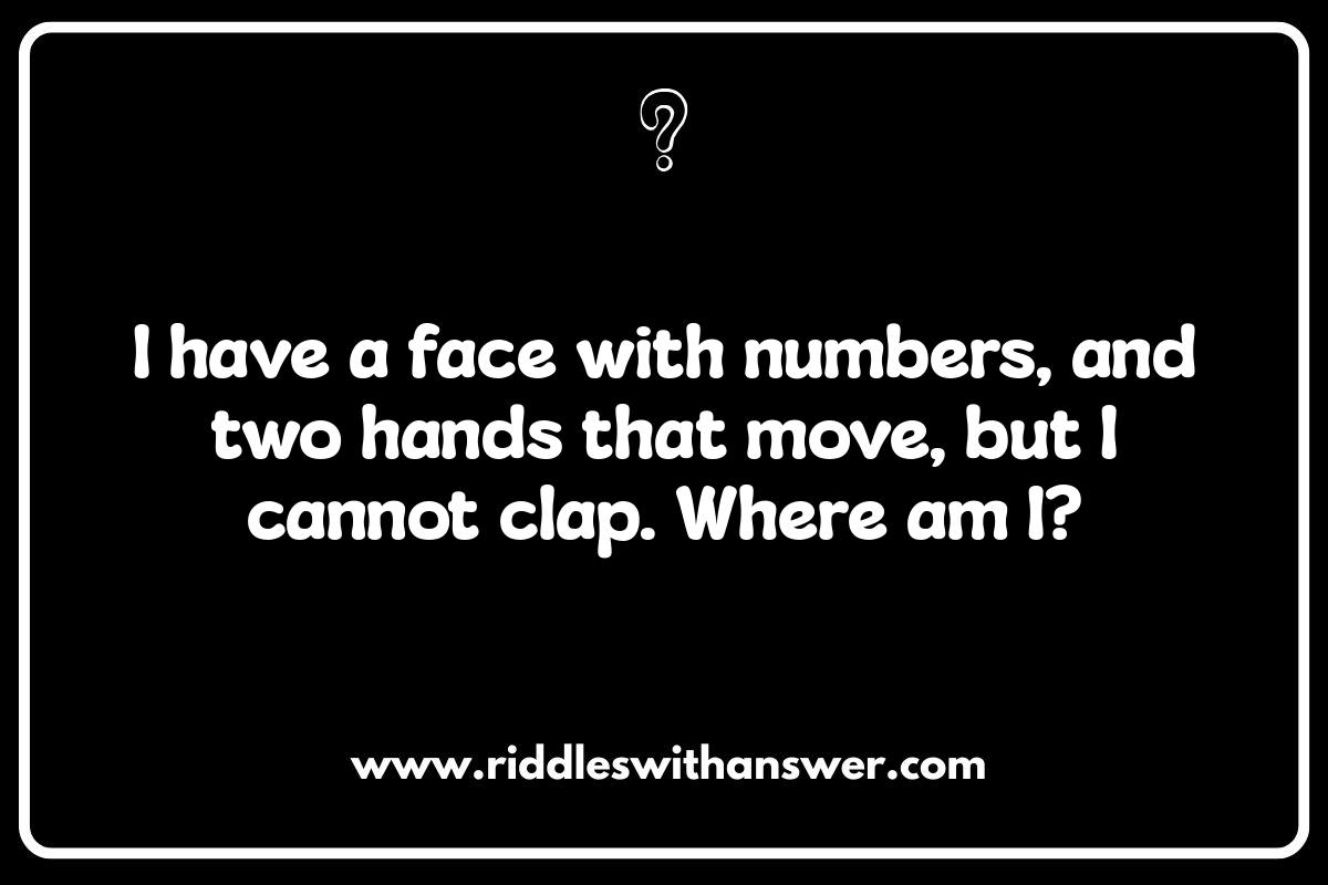 Easy Where Am I Riddles: Using Everyday Objects as Clues Easy Where Am I Riddles: Using Everyday Objects as Clues