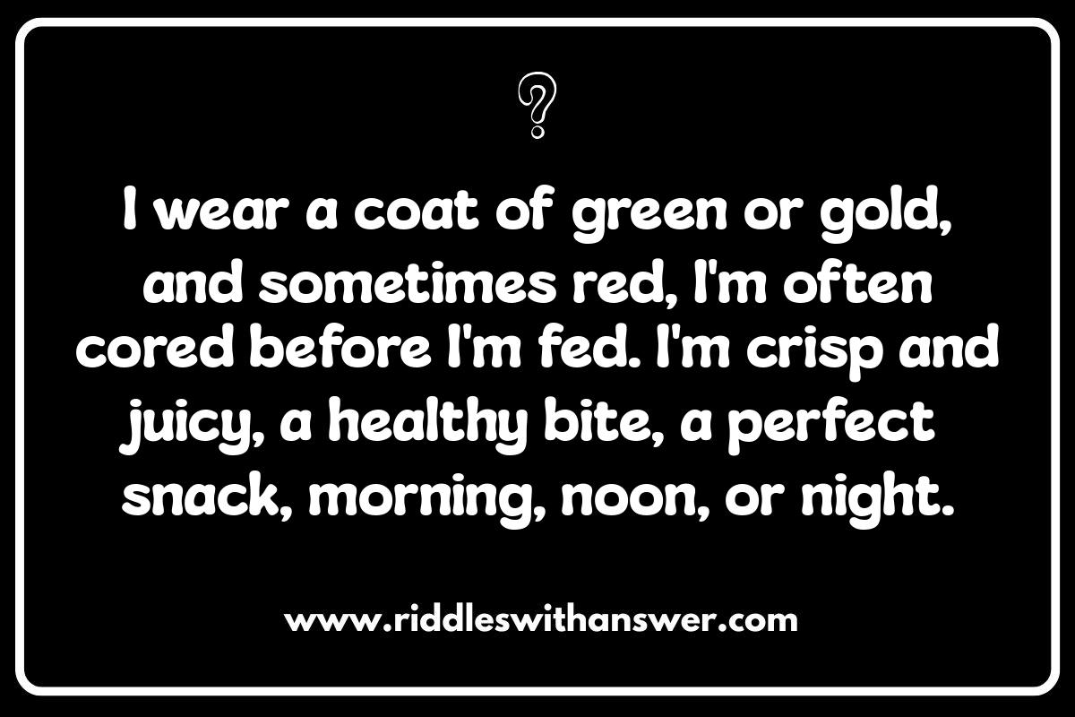 Food Riddles for Family Game Night: Sample Riddles and Answers Food Riddles for Family Game Night: Sample Riddles and Answers