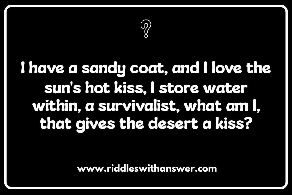 Geographic Wonders: Desert Landscape Riddles for Kids Geographic Wonders: Desert Landscape Riddles for Kids