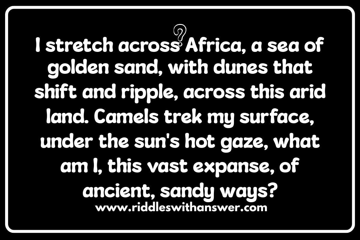 Global Deserts: Riddles About Famous Locations for Kids Global Deserts: Riddles About Famous Locations for Kids