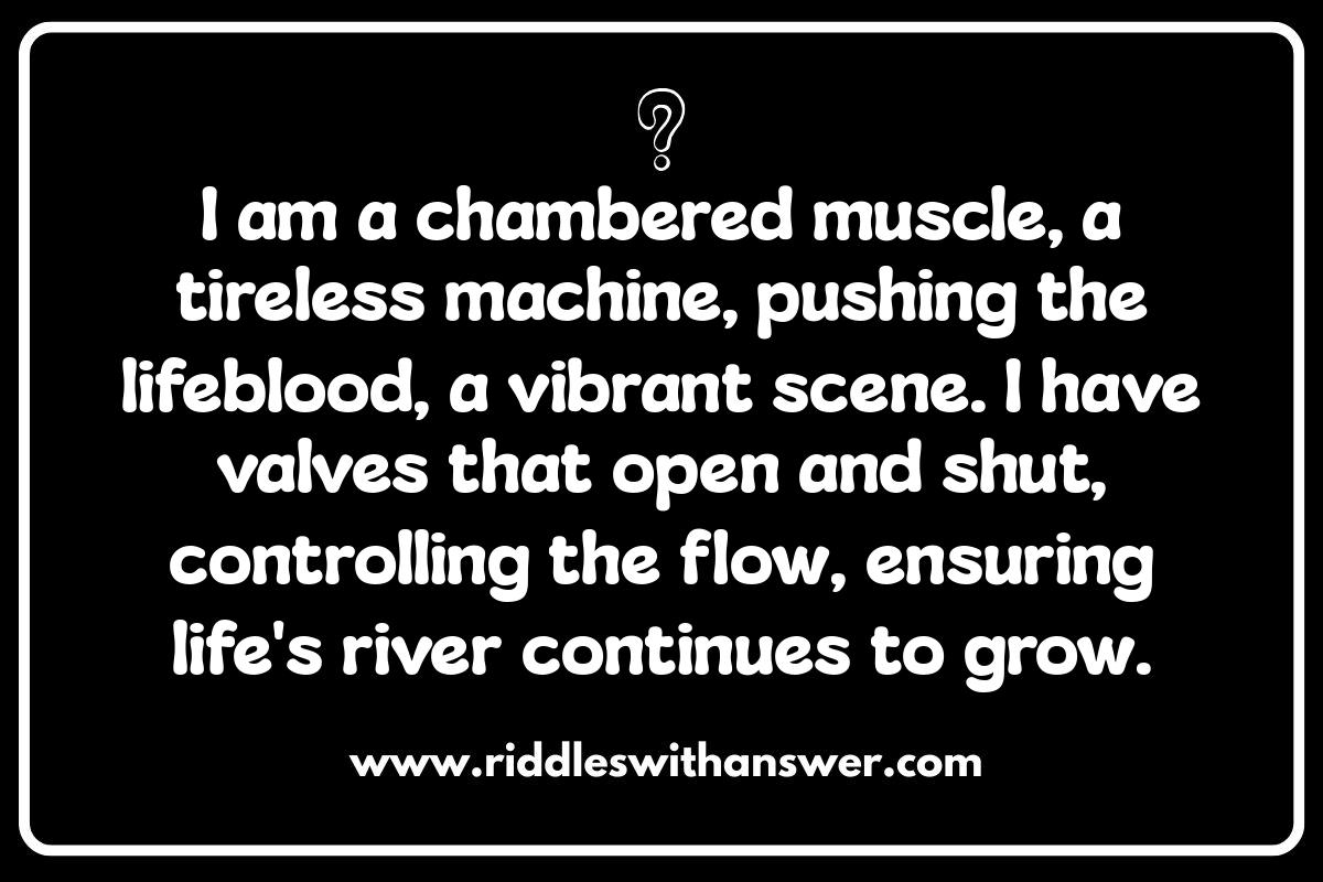 Heart and Blood Riddles: Decoding the Pulse of Life Heart and Blood Riddles: Decoding the Pulse of Life