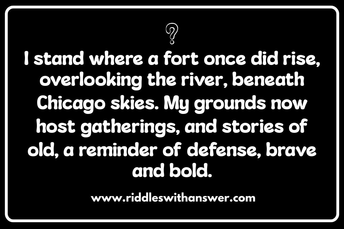 Historical Chicago Riddles: Echoes of the Past Historical Chicago Riddles: Echoes of the Past