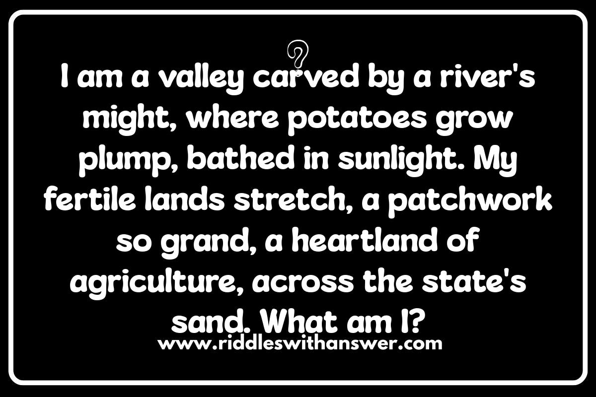 Idaho Riddles: Testing Your Gem State Knowledge Idaho Riddles: Testing Your Gem State Knowledge