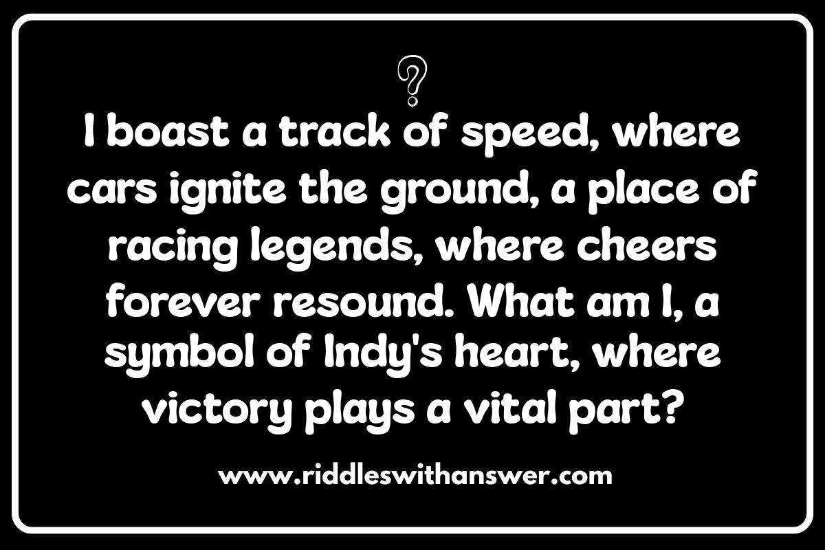 Indianapolis Riddles: A Historical Puzzle Indianapolis Riddles: A Historical Puzzle