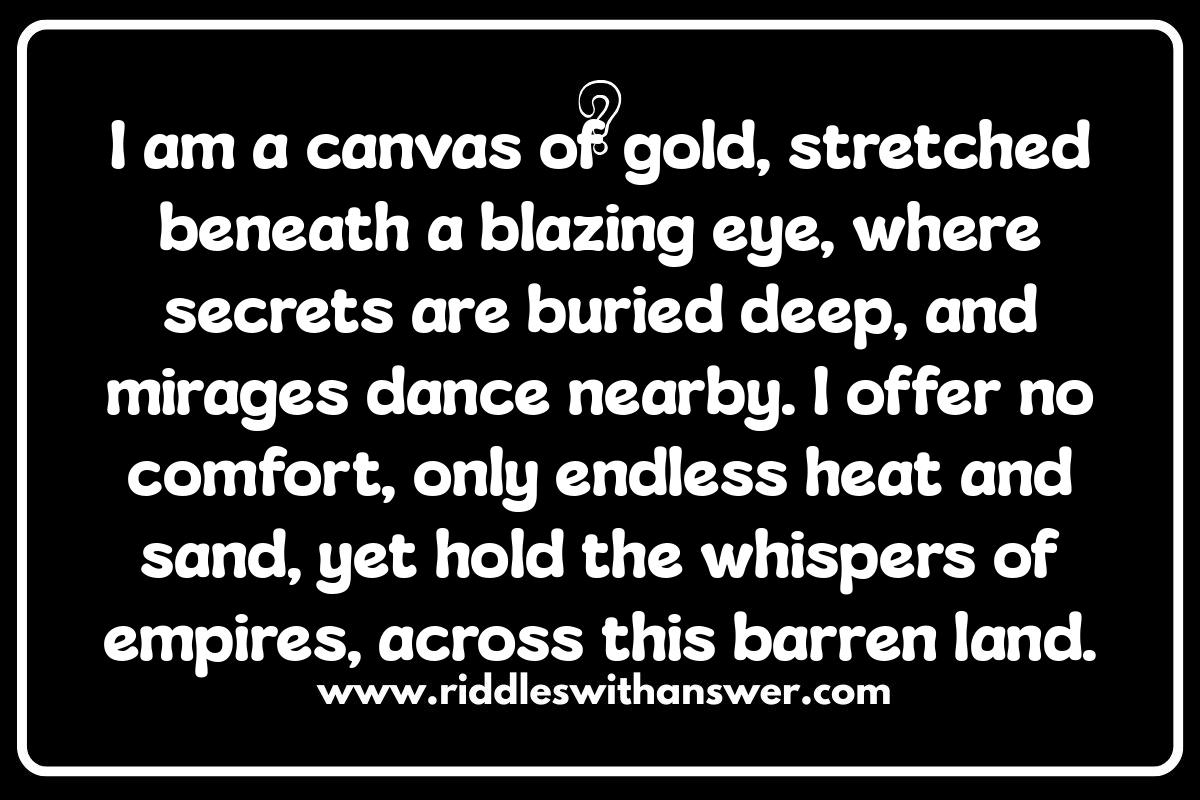Lore-Rich Desert Riddles: Unearthing Ancient Secrets Lore-Rich Desert Riddles: Unearthing Ancient Secrets