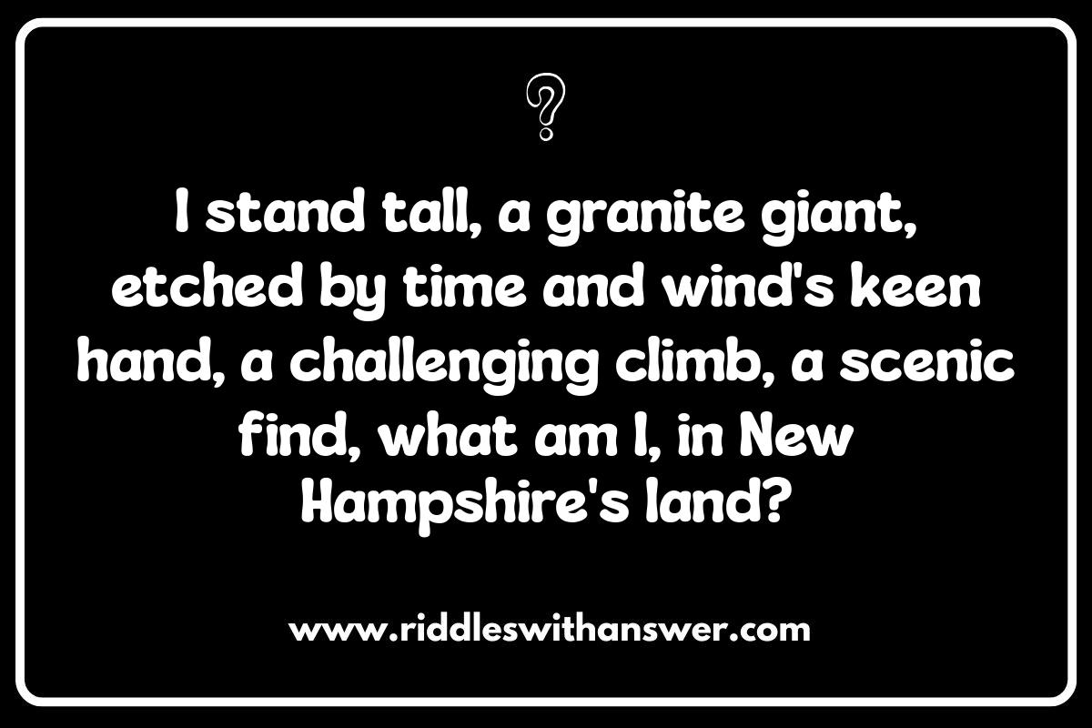 New Hampshire Riddles: Nature and Wildlife Puzzles New Hampshire Riddles: Nature and Wildlife Puzzles